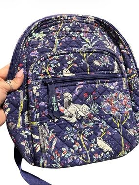 Vera Bradley Harry Potter Forbidden Forest Small Backpack Purple